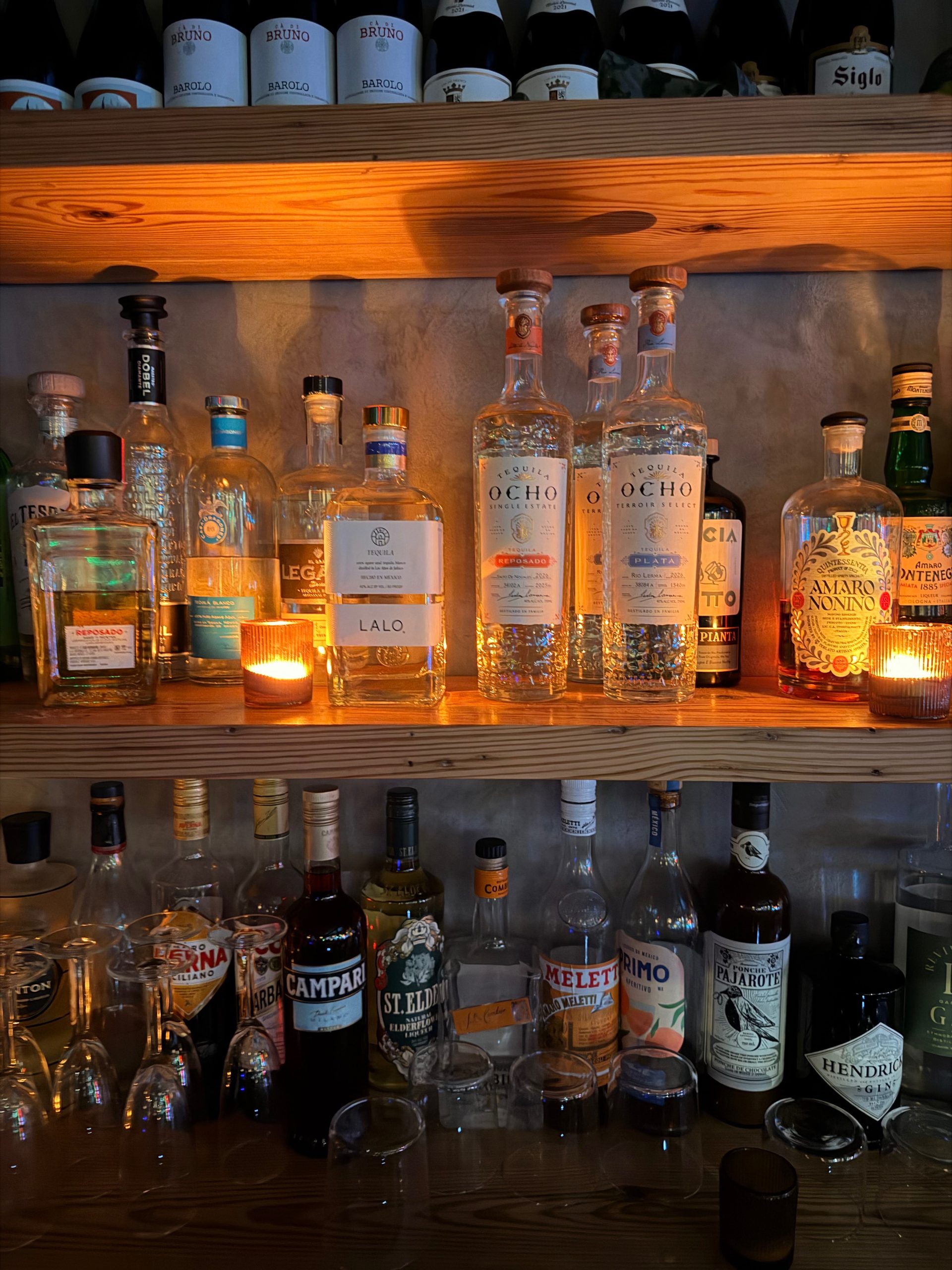 Evening at the bar